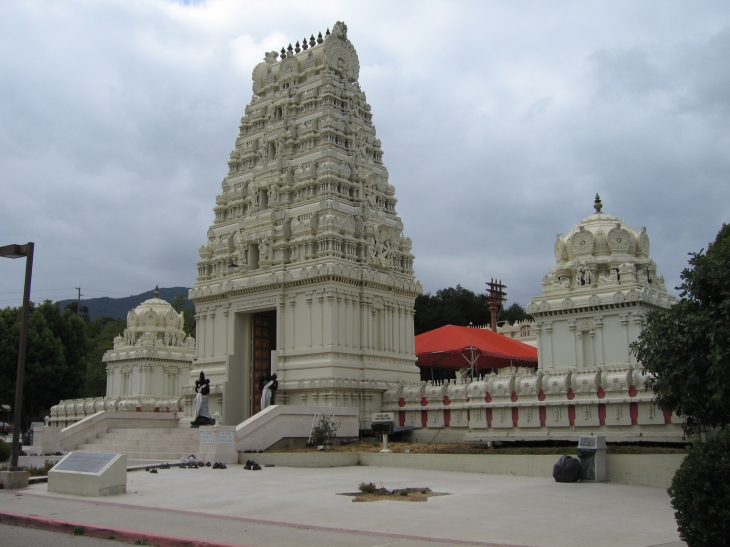 Malibu Hindu Temple  Wikimedia Commons 